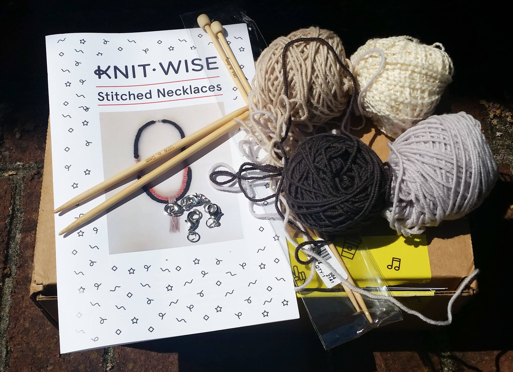 KnitWise Subscription Box Review September 2016 Hello Subscription