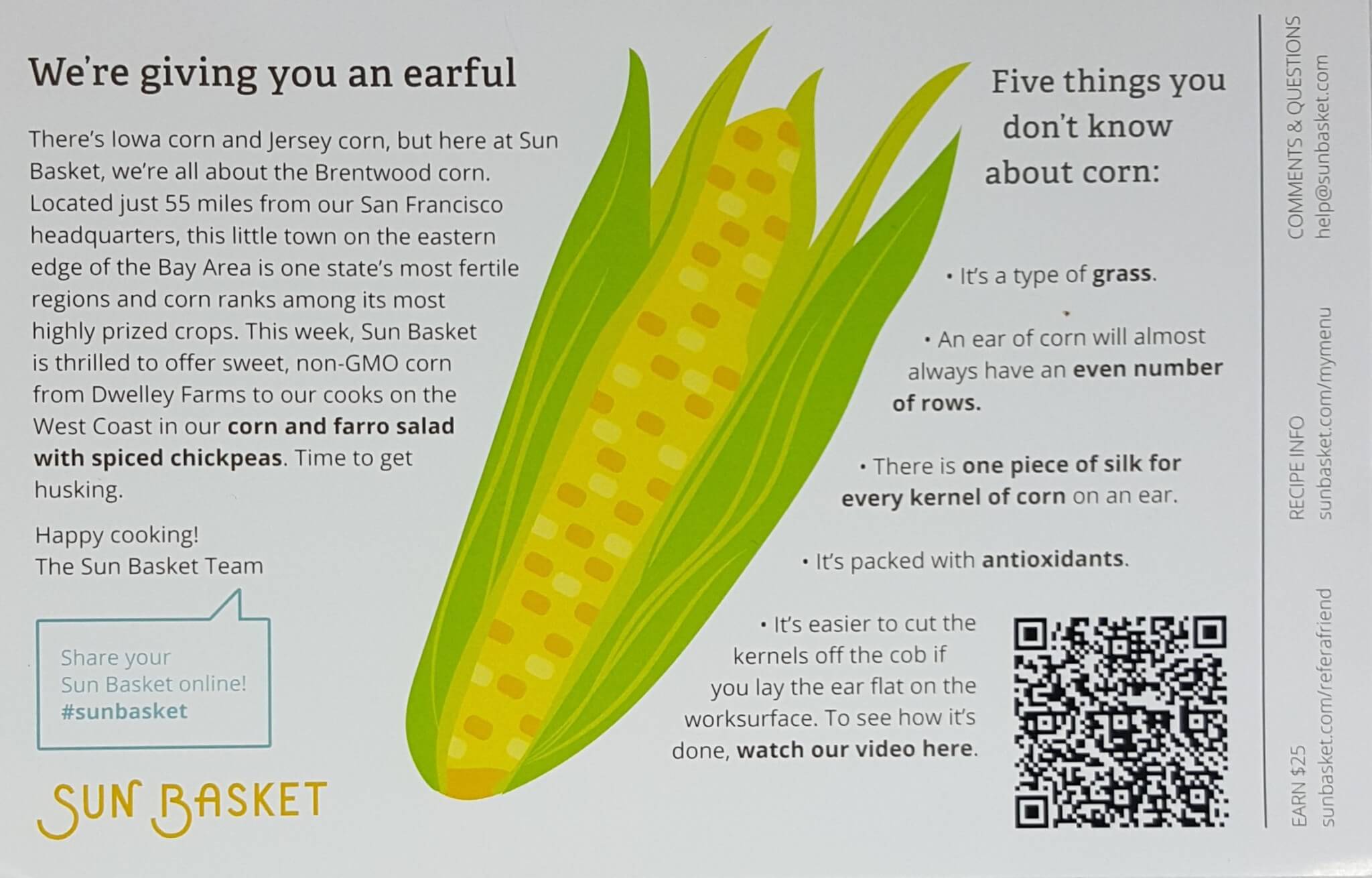 Sun Basket Review & 30 Coupon August 2016 Hello Subscription