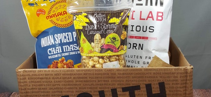 MOUTH: Popcorn Every Month Subscription Box Review – August 2016