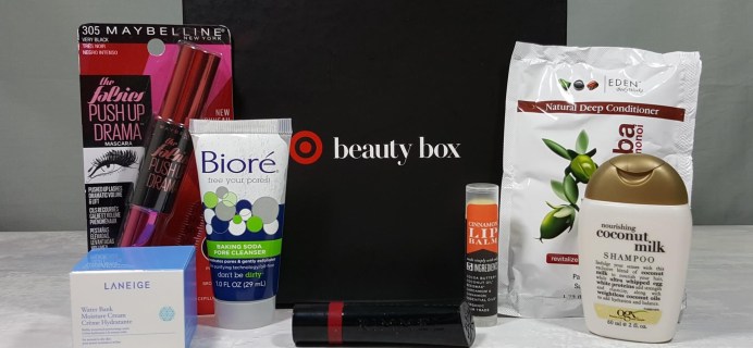Target Beauty Box September 2016 Box Review