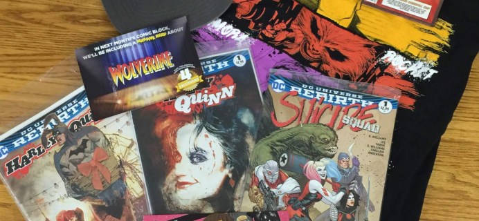 Comic Block Subscription Box Review & Coupon – August 2016