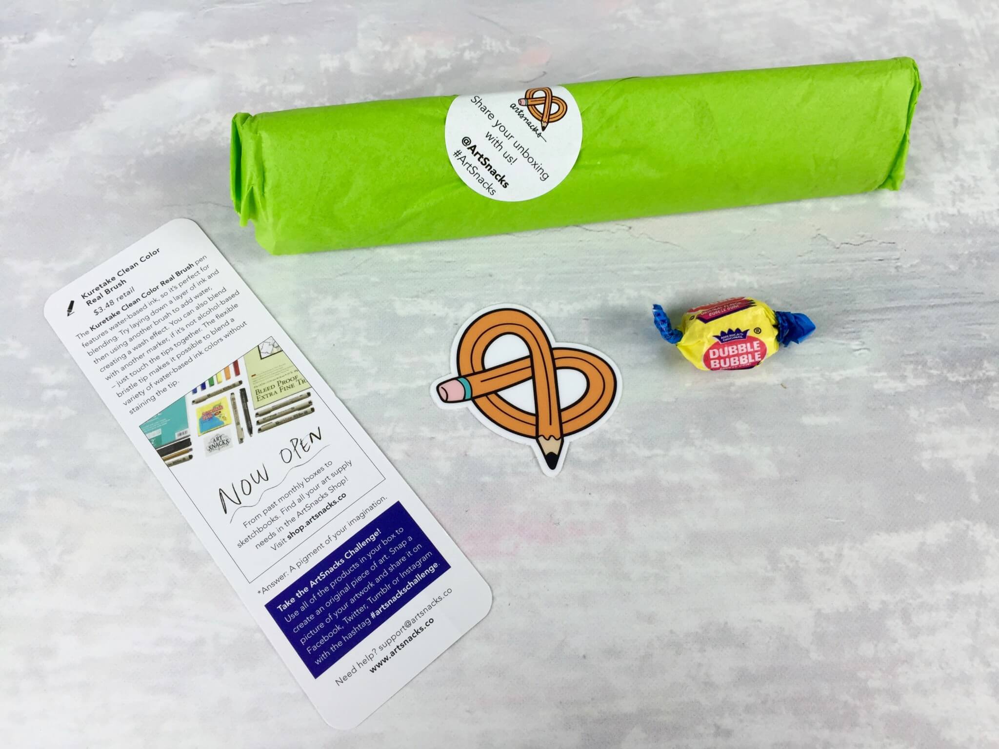 Art Snacks September 2016 Subscription Box Review - Hello Subscription Art Snacks September 2016 Subscription Box Review - Hello Subscription