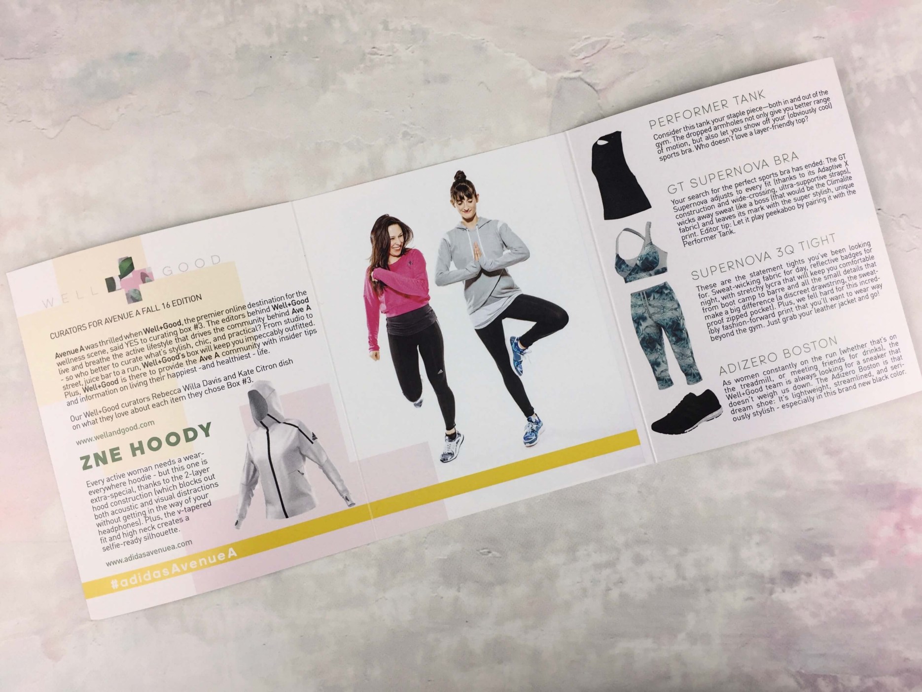 Avenue A by Adidas Fall 2016 Subscription Box Review Hello Subscription