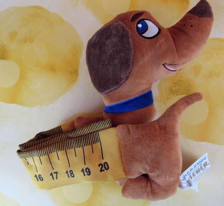 Measure Your Wiener Dog Toy