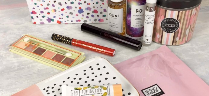 Birchbox Limited Edition Cheers to You! Box Review + Coupon Codes!