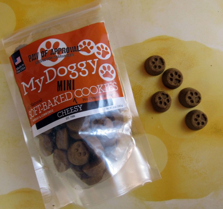 Paw iof Approval My Doggy Mini Soft-Baked Cheesy Cookies