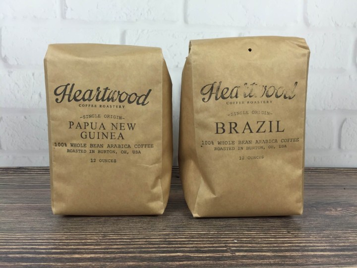 Heartwood Coffee Club September 2016 review