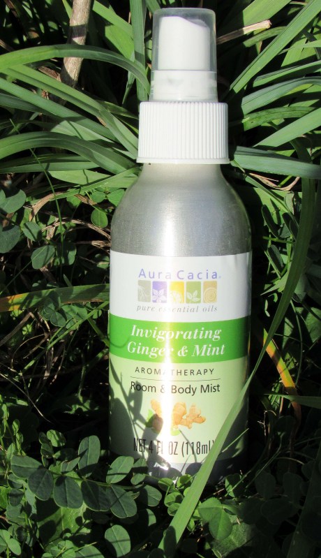 AuraCacia Invigorating Ginger & Mint Room & Body Spray