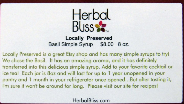 Information Card