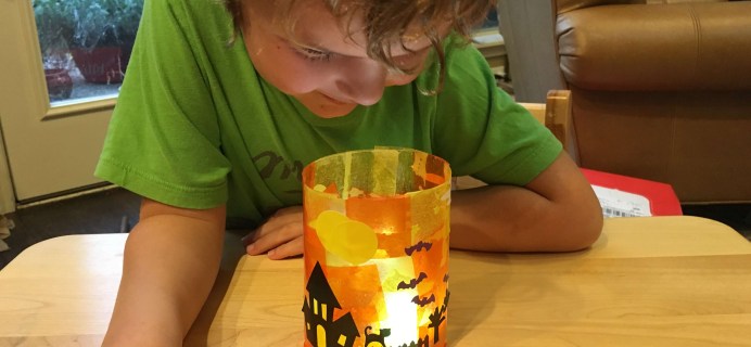 Kiwi Crate Halloween Luminaries Review