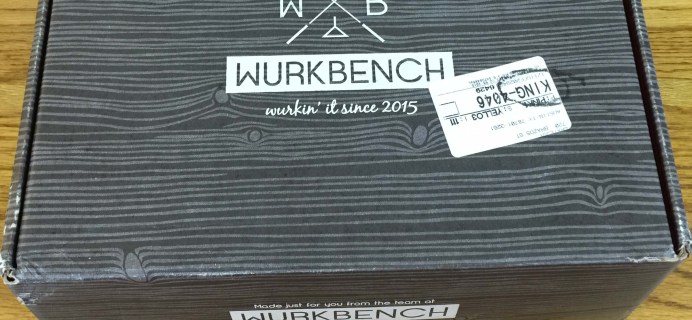 Wurkbench September 2016 Adult Subscription Box Review