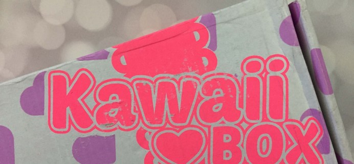 Kawaii Box August 2016 Subscription Box Review