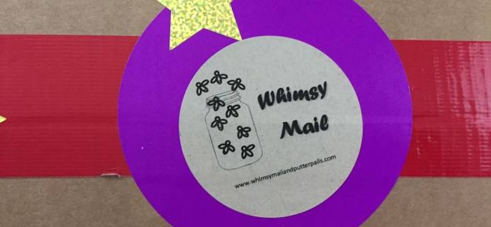 Whimsy Mail September 2016 Subscription Box Review & Coupon