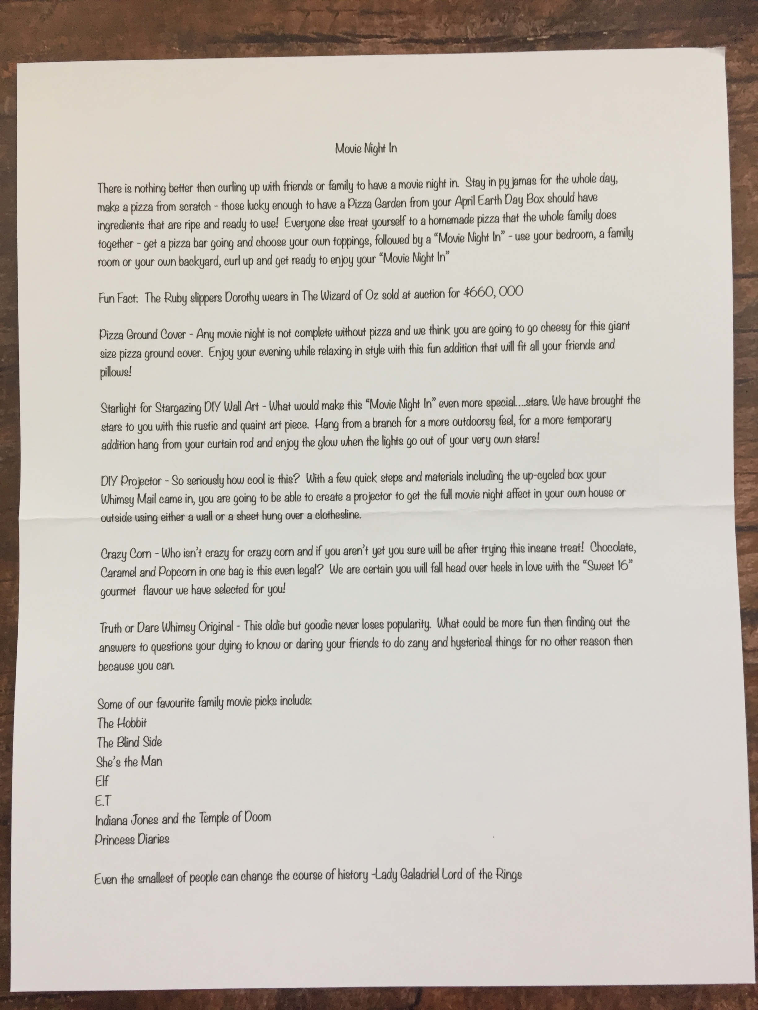 Whimsy Mail September 2016 Subscription Box Review & Coupon Hello