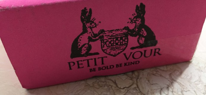 Petit Vour September 2016 Subscription Box Review