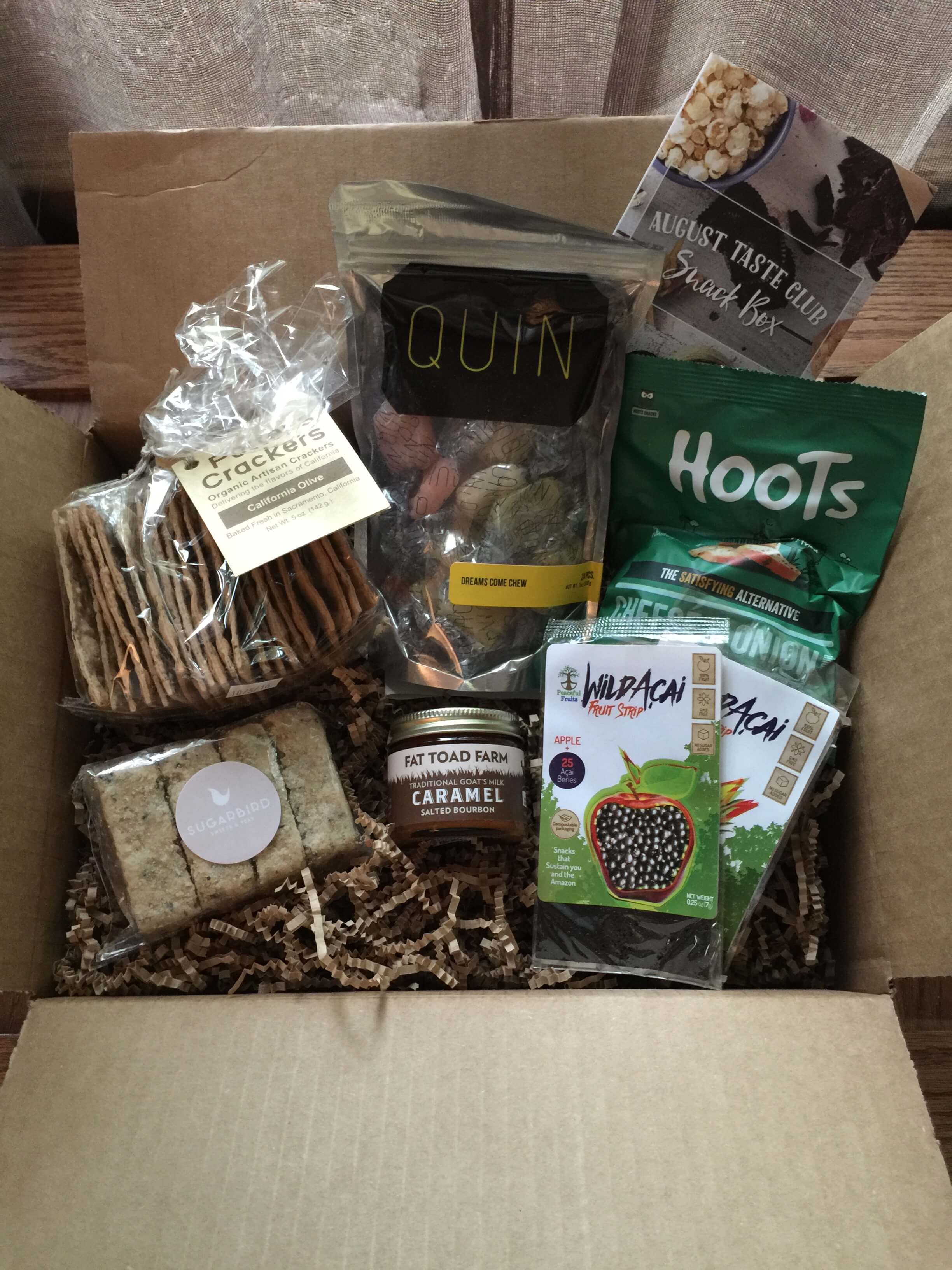 August 2016 Taste Club: Snack Subscription Box Review + Coupon - Hello 