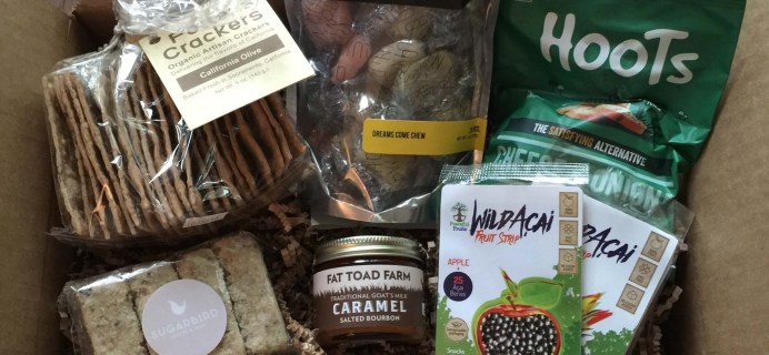 August 2016 Taste Club: Snack Subscription Box Review + Coupon