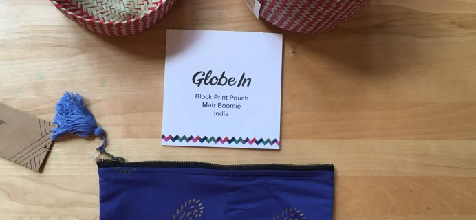 GlobeIn Benefit Basket September 2016 Subscription Box Review + Coupon