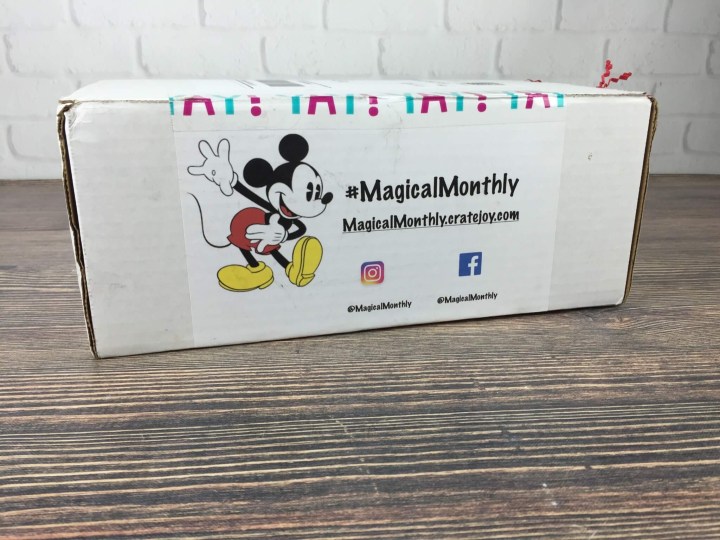 Magical Monthly August 2016 box