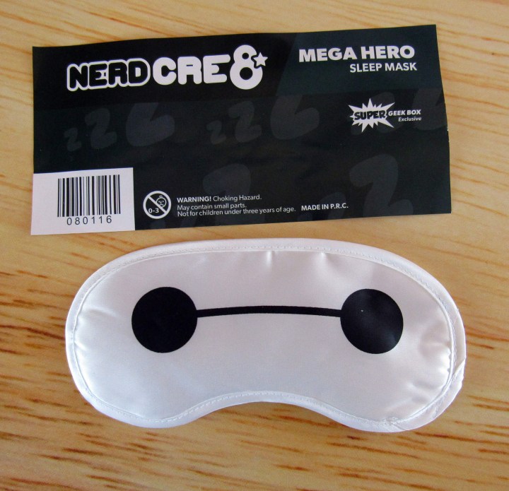NERDCRE8 Exclusive Mega Hero Sleep Mask