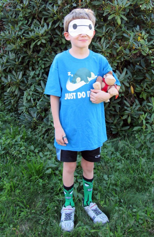 J is wearing a Youth Med