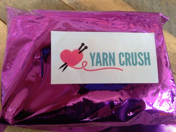 Sock Crush by Yarn Crush September 2016 Subscription Box ...