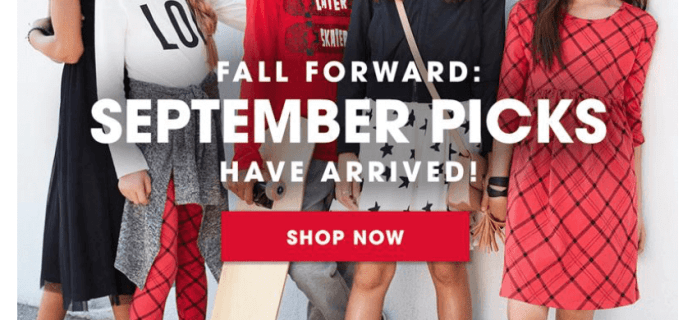 FabKids September 2016 Collection + First Outfit $10!