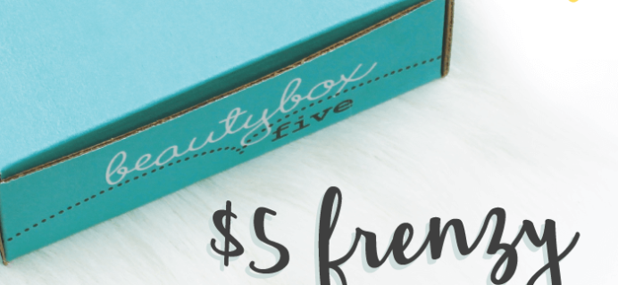 Beauty Box 5 – $5 Frenzy, $8 Makeup Madness, $10 OMG WHAT?! Box Sale!