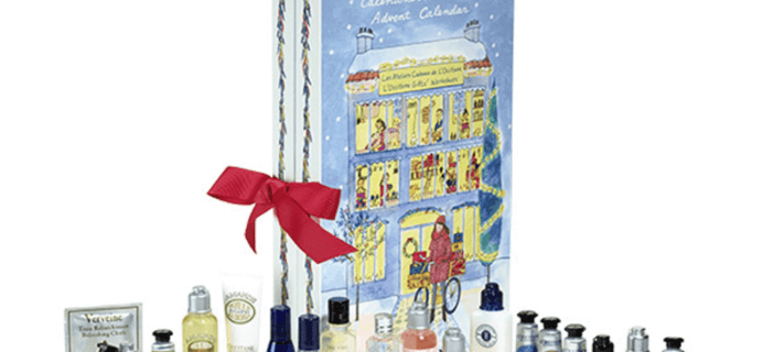 L’Occitane’s 2016 Holiday Beauty Advent Calendar Available Now + Coupons!