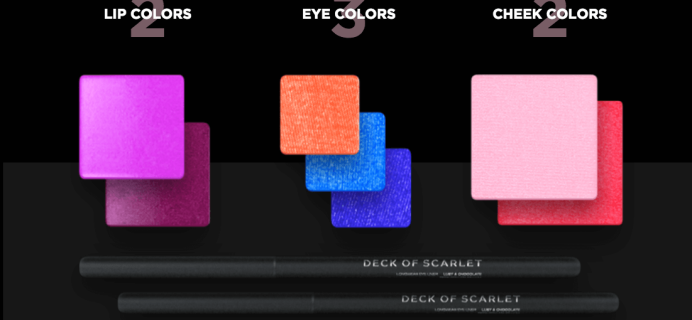 Deck of Scarlet: New Makeup Subscription Box Coming Soon!