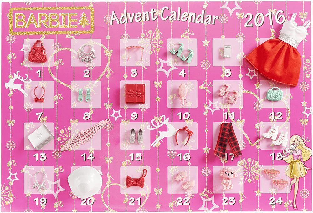 barbie advent calendar 2018