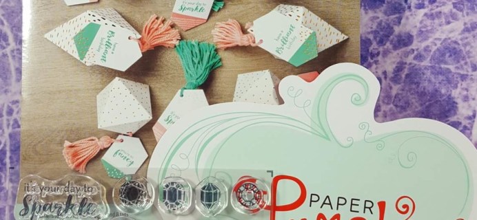 Paper Pumpkin July 2016 Subscription Box Review