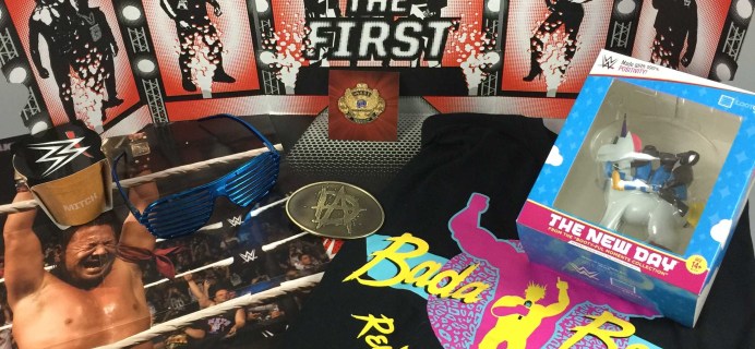 WWE Slam Crate October 2016 Review + Coupons