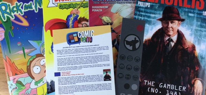Comic Bento October 2016 Subscription Box Review & Coupon
