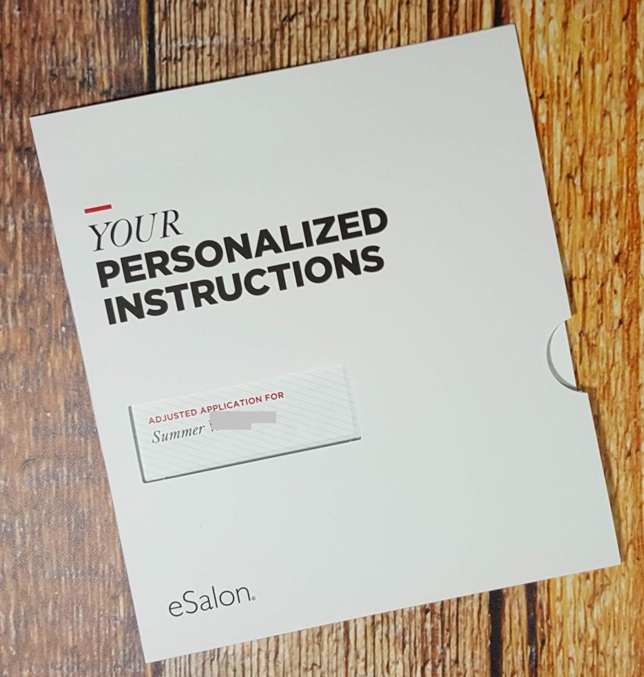 eSalon Custom Color Subscription Box Review & Coupon - October 2016 ...