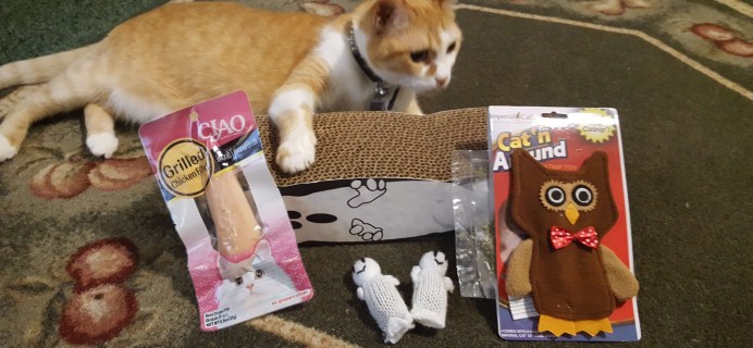Cat Claws Club December 2016 Subscription Box Review