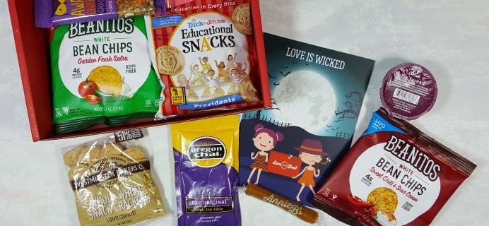 October 2016 Love With Food Subscription Box Review + Coupons