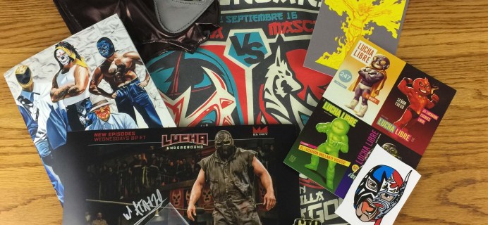 Lucha Loot Subscription Box Review & Coupon – September 2016