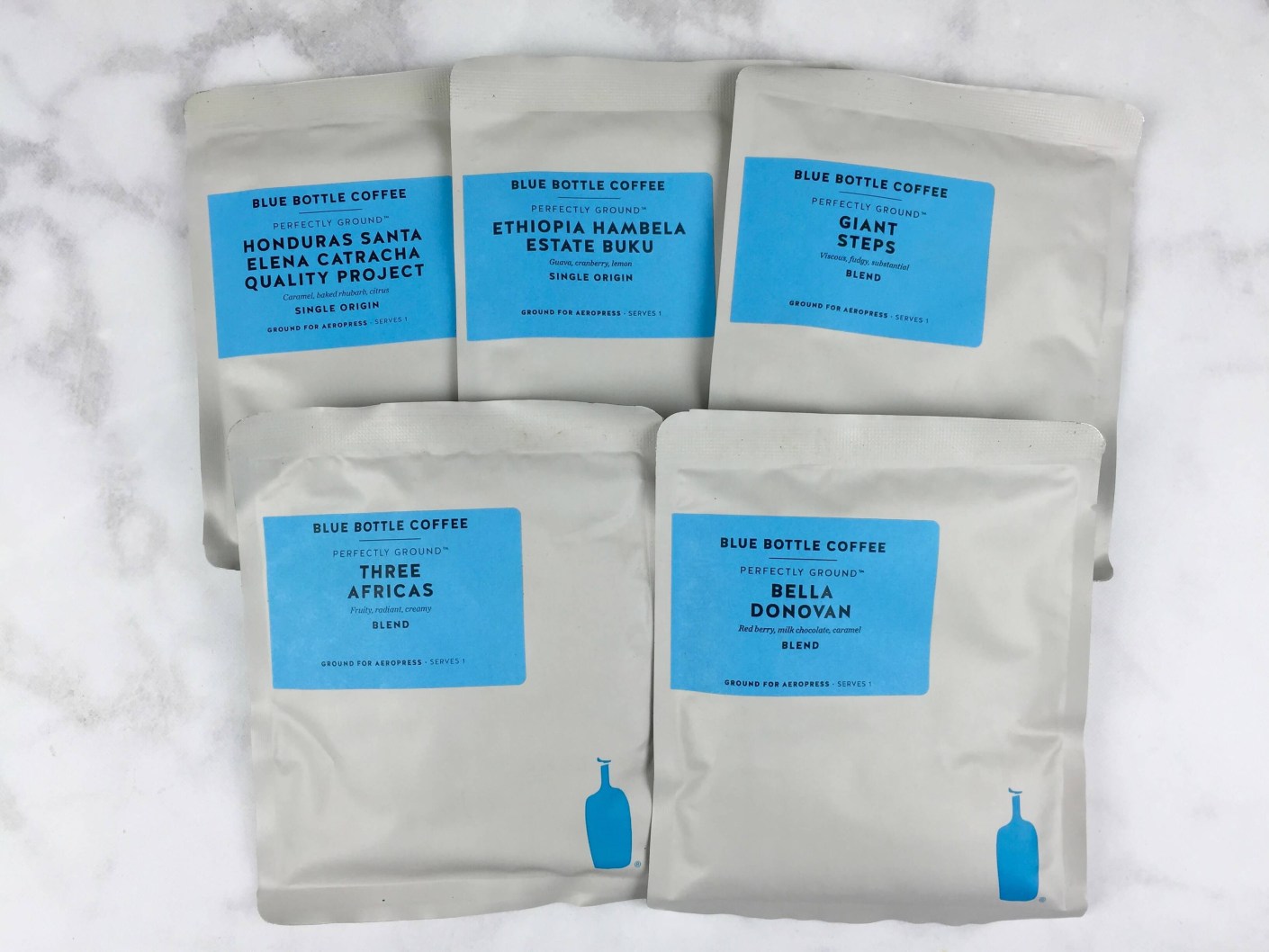 Blue Bottle Coffee Perfectly Ground Review Voyager Pack Hello