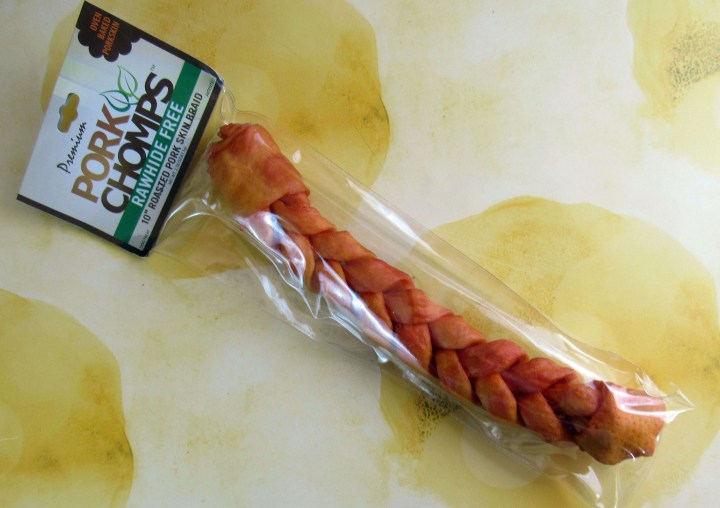 Premium Pork Chomps 10" Roasted Pork Skin Braid