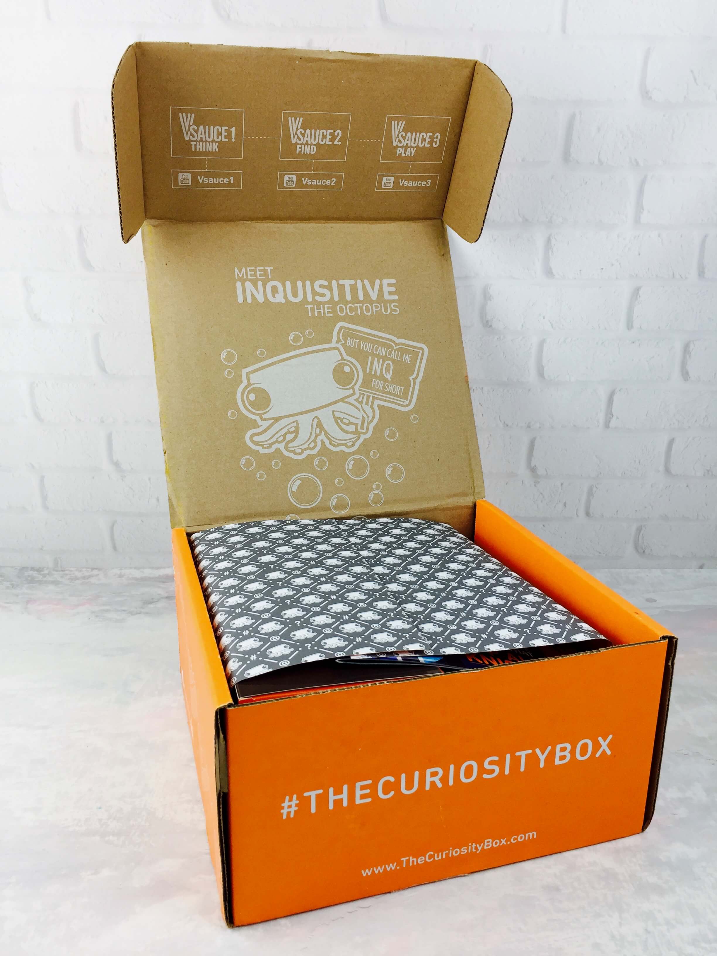 The Curiosity Box by VSauce Subscription Box Review - Summer 2016 ...