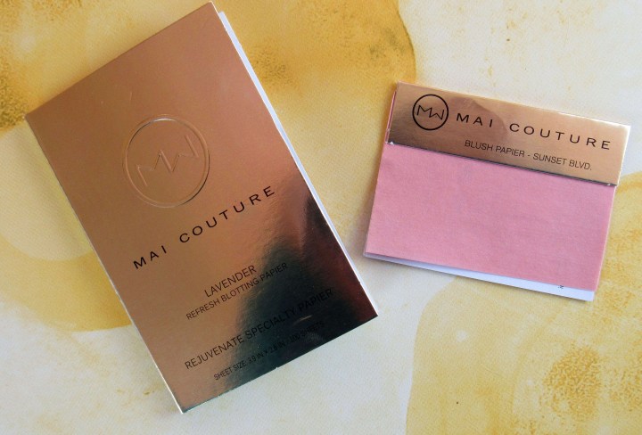 Mai Couture Lavender Blotting Papers