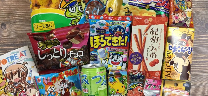 Tokyo Treat September 2016 Subscription Box Review