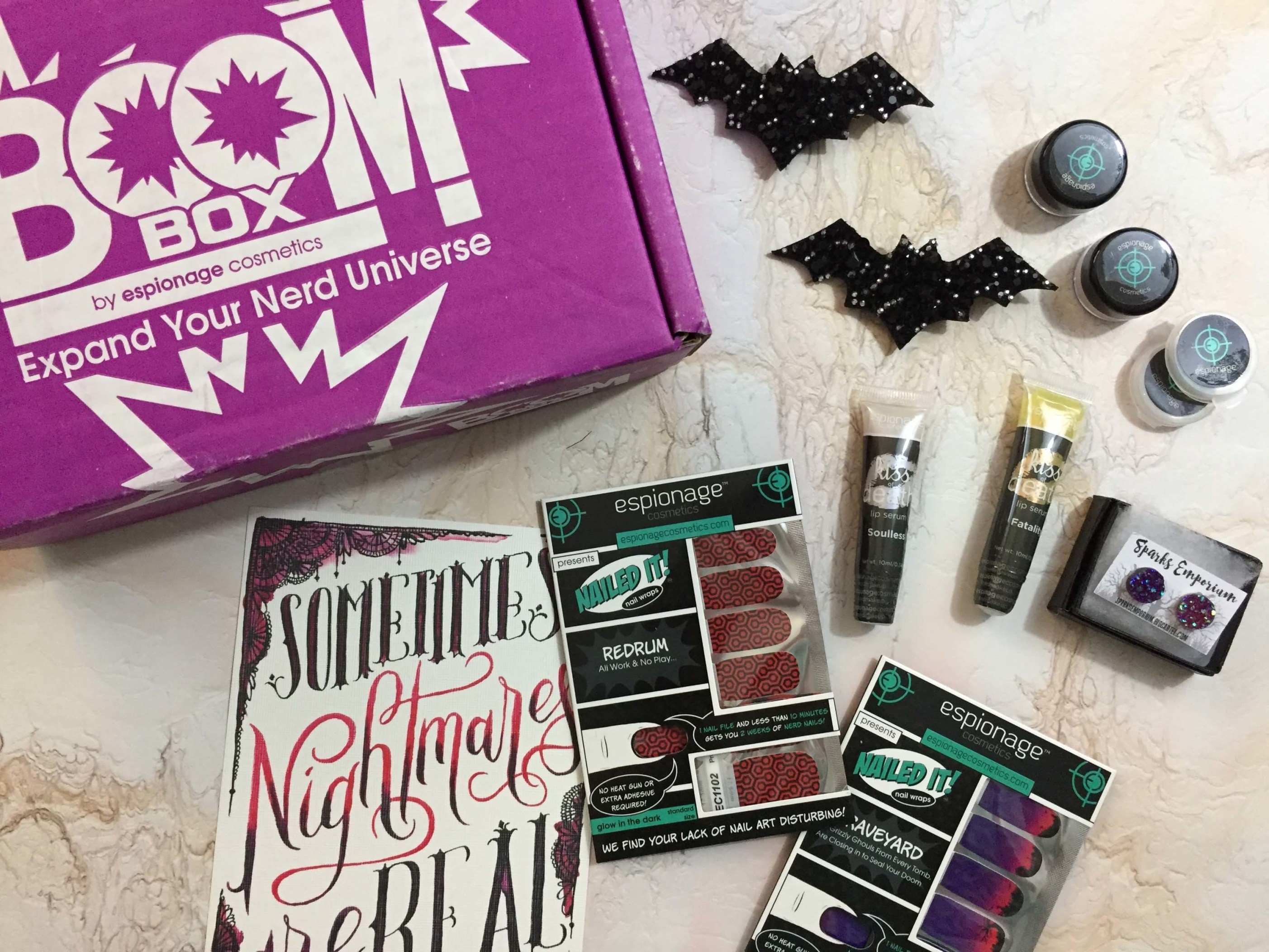 BOOM!Box by Espionage Cosmetics Reviews: Get All The Details At Hello ...