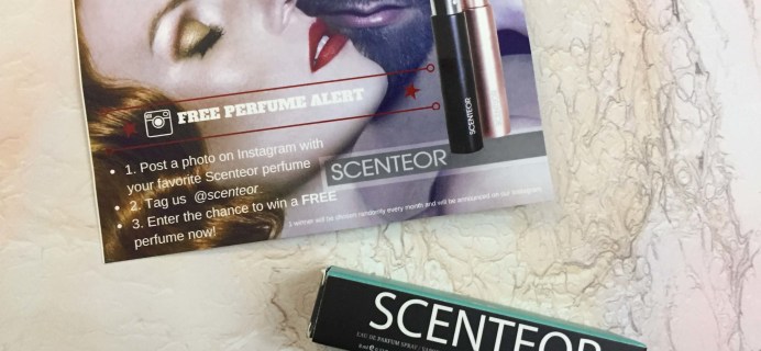 Scenteor October 2016 Subscription Box Review + Coupon