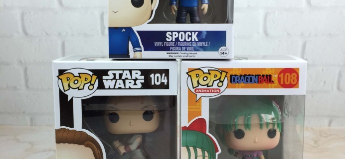 Pop In A Box October 2016 Funko Subscription Box Review & Coupon