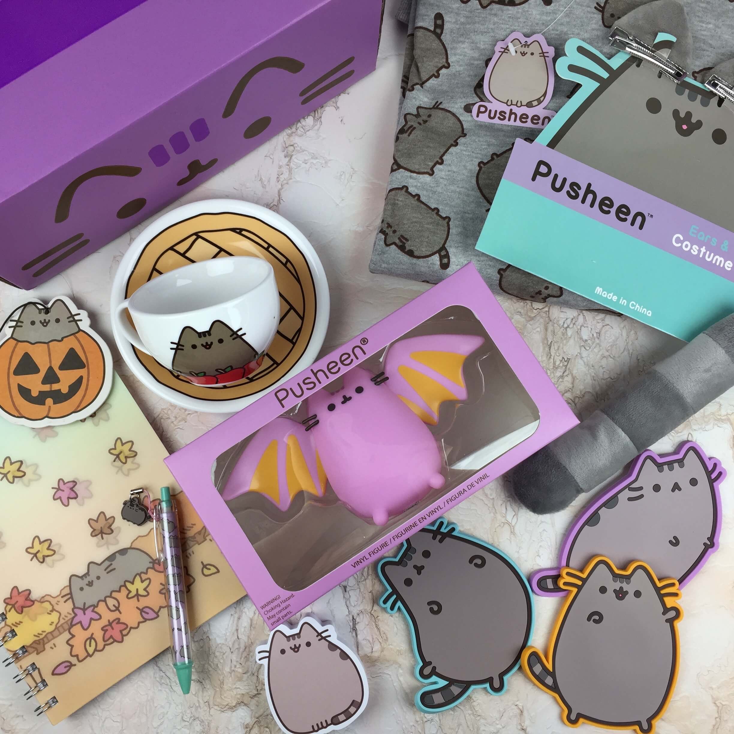 Pusheen Box Fall 2016 Subscription Box Review Hello Subscription