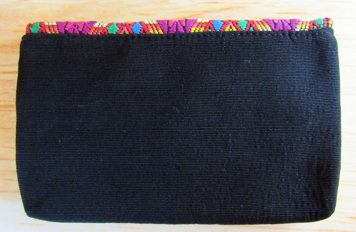 Black backing