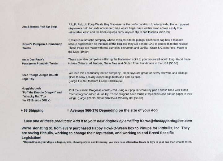 Information Card