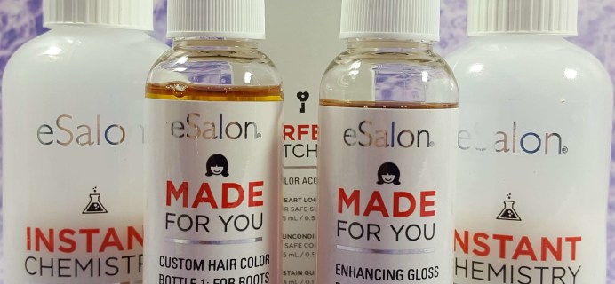 October 2016 eSalon Custom Hair Color Subscription Review + Coupon